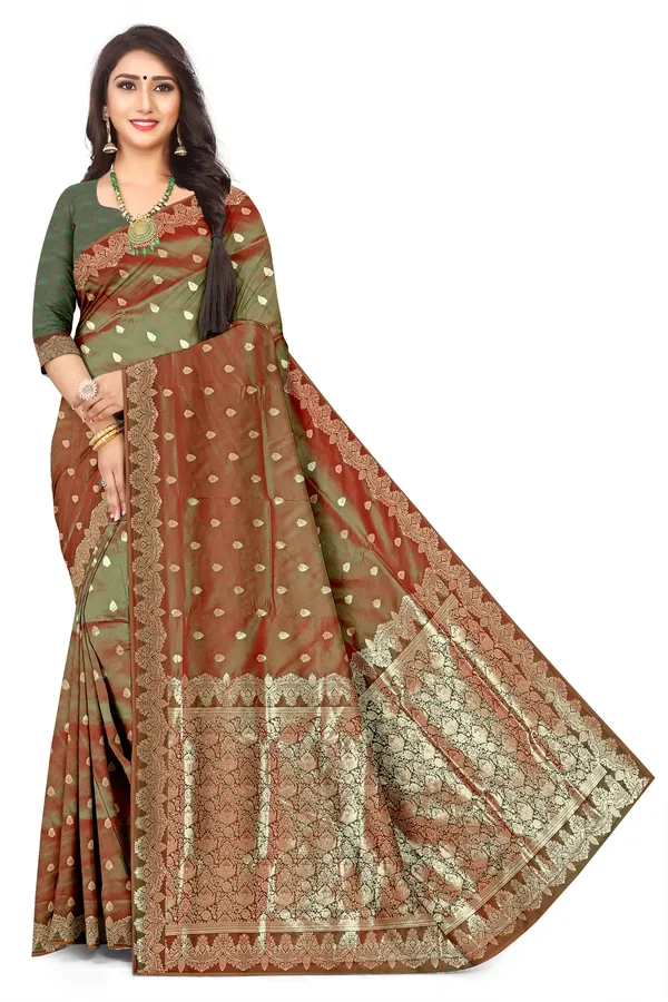 Exclusive_Bridal_Style_Jacquard_Saree_Default_Title