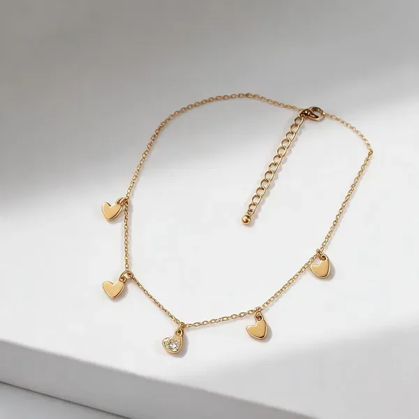 Golden_Metal_Alloy_Multi_Heart_Charm_Necklace_For_Women_Pack_Of_2