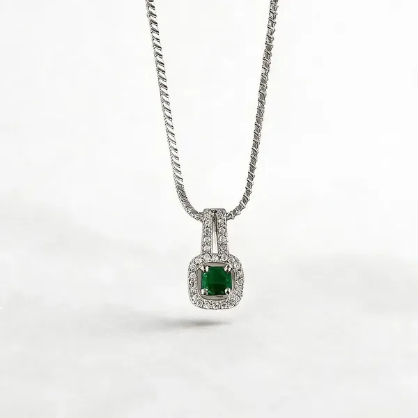 Green_Silver_Plated_Crystal_Stone_Pendant_Necklace_For_Women_Pack_Of_2