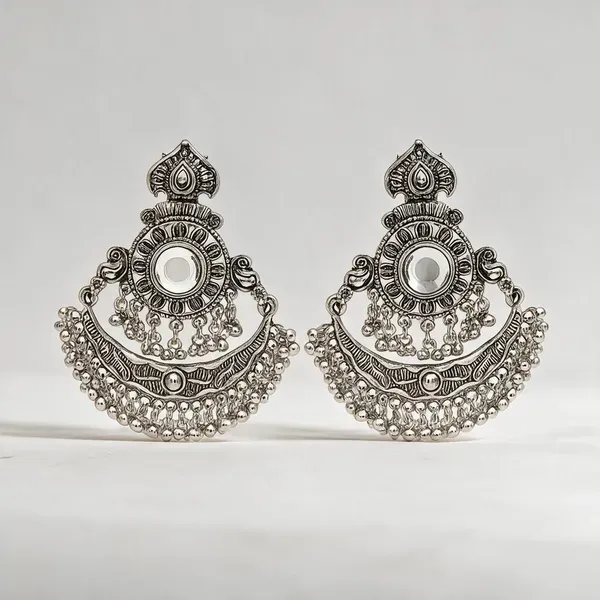 Silver_Metal_Alloy_Mirror_Work_Pearl_Drop_Jhumka_Earrings_For_Women