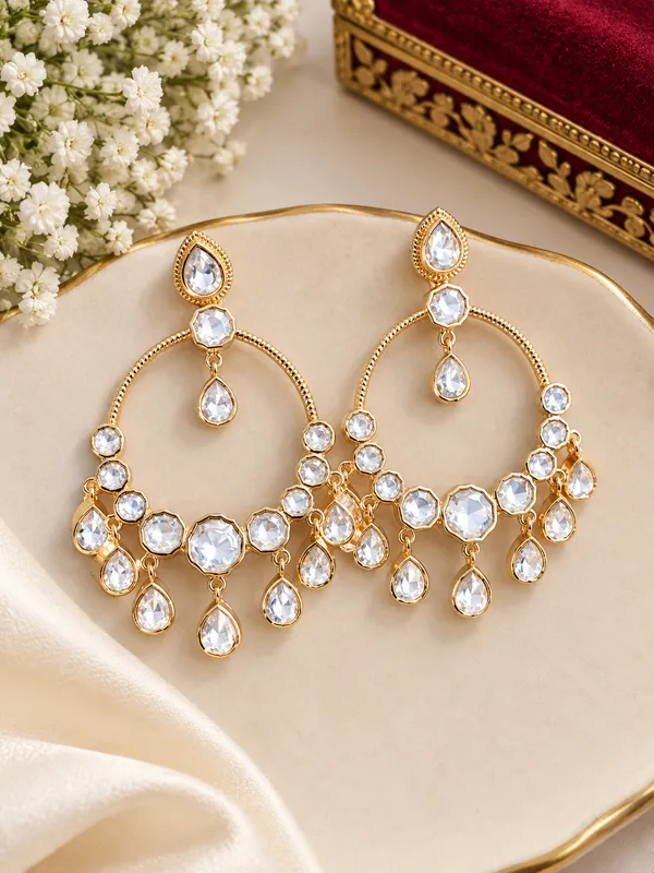 Gold_Tone_Crystal_Chandelier_Earrings_for_Women