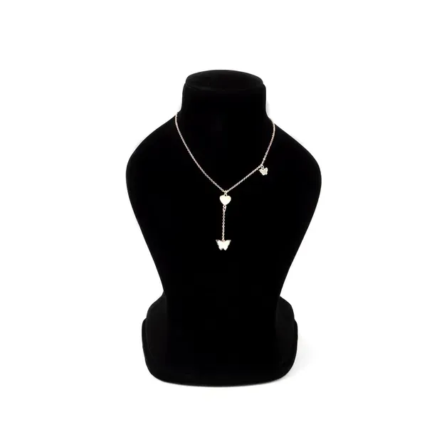 Gold_Plated_Heart_Butterfly_Pendant_Necklace_For_Women_Pack_Of_2