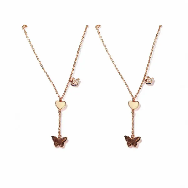 Gold_Plated_Heart_Butterfly_Pendant_Necklace_For_Women_Pack_Of_2