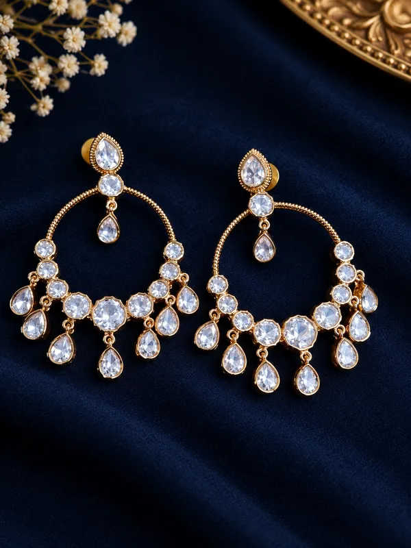 Gold_Tone_Crystal_Chandelier_Earrings_for_Women