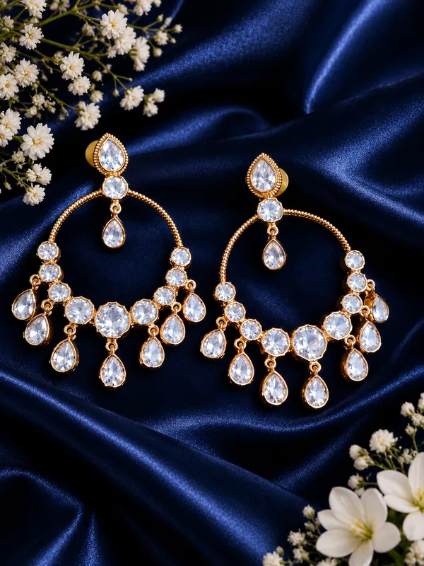 Gold_Tone_Crystal_Chandelier_Earrings_for_Women