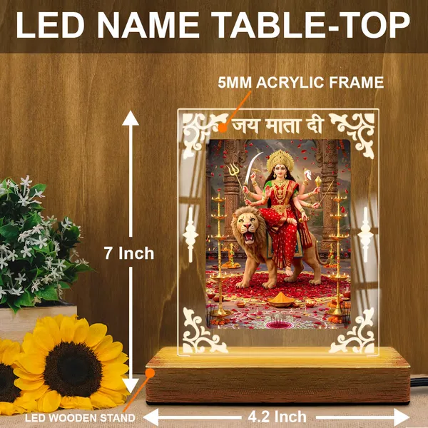 Multicolor_Acrylic__Wood_And_Mdf_Led_Lamp