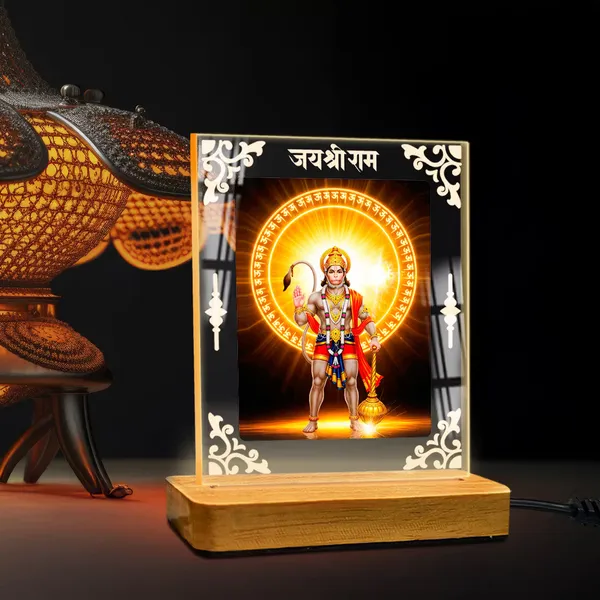 Multicolor_Acrylic_&_Wood_And_Mdf_Led_Lamp