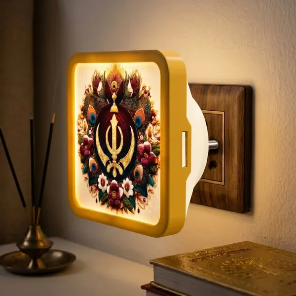 Multicolor_Acrylic__Wood_And_Mdf_Led_Lamp