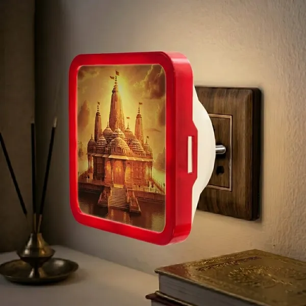Multicolor_Acrylic_&_Wood_And_Mdf_Led_Lamp