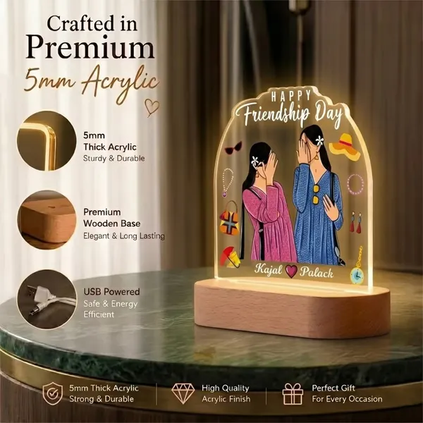 Multicolor_Acrylic_&_Wood_And_Mdf_Led_Lamp