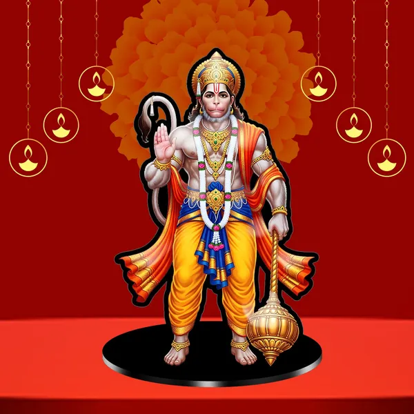 Hanuman_Ji_Acrylic_Standee_With_Gada_Default_Title