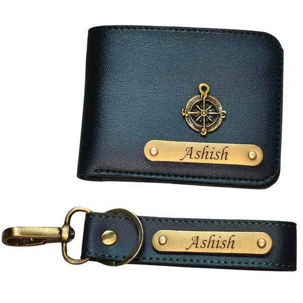 Faux_Leather_Wallet_And_Keychain_Gift_Set