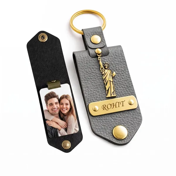 Multicolor_Leather_Keychain
