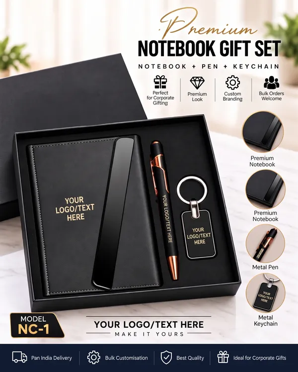 Multicolor_Paper_&_Metal_Notebook_Gift_Set
