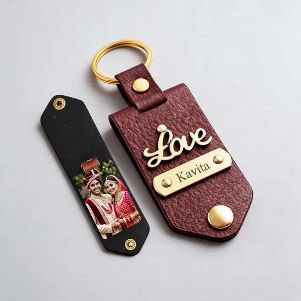 Multicolor_Leather_Keychain