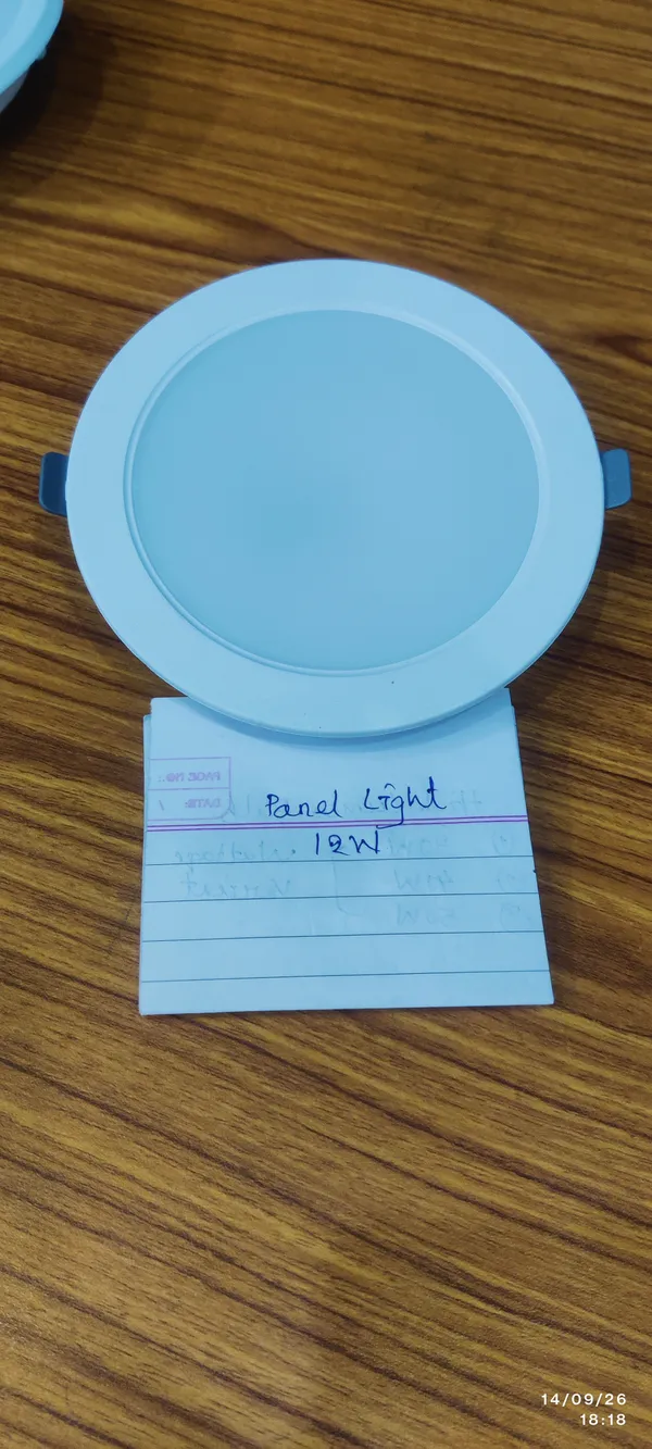 12W_Round_LED_Panel_Light