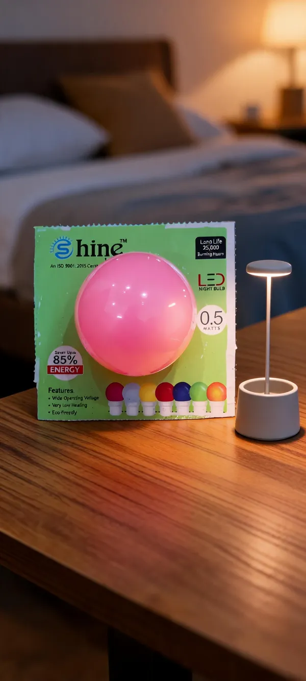 Fiber_Bedroom_Pink_0.5W_LED_Night_Bulb_Pack_Of_12