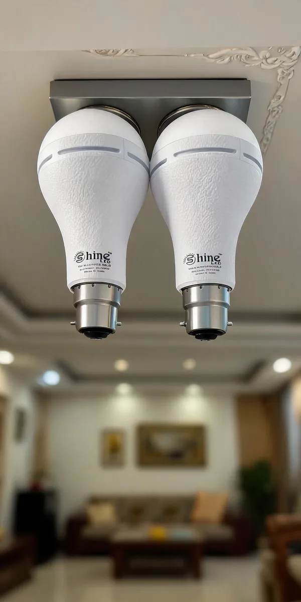 Fiber_Emergency_Cool_White_9W_Rechargeable_LED_Bulb_Pack_Of_2