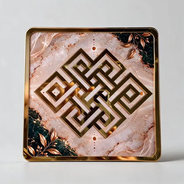 Metal_Gold_Tone_Modern_Geometric_Marble_Decorative_Tray