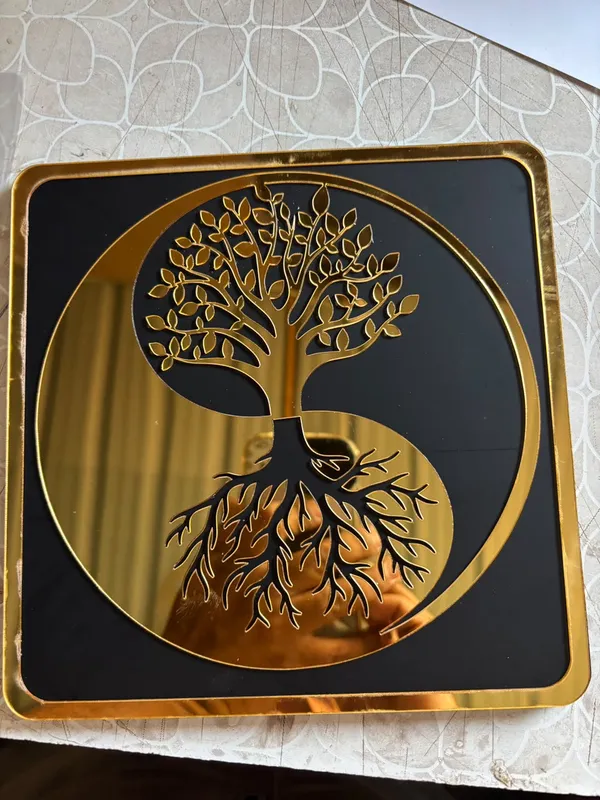 Gold_Tone_Modern_Tree_Of_Life_Square_Wall_Decor