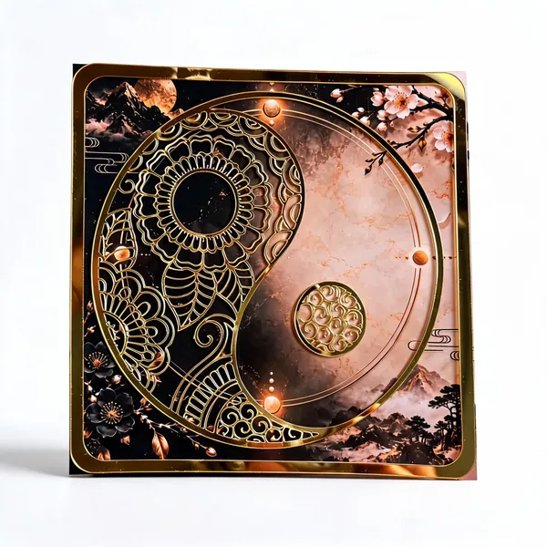 Gold_Tone_Zen_Yin_Yang_Square_Decorative_Tray