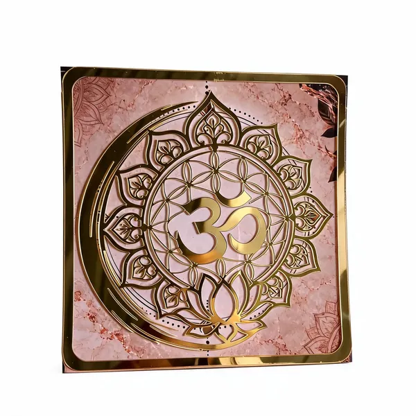 Gold_Tone_Spiritual_Om_Mandala_Square_Wall_Decor