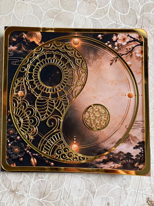 Gold_Tone_Zen_Yin_Yang_Square_Decorative_Tray