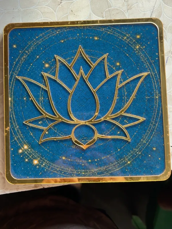 Gold_Tone_Spiritual_Lotus_Celestial_Square_Wall_Plaque
