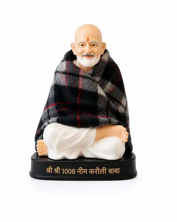Premium_Neem_Karoli_Baba_Idol_18_Cm_Divine_Murti_Bhakti_Premi