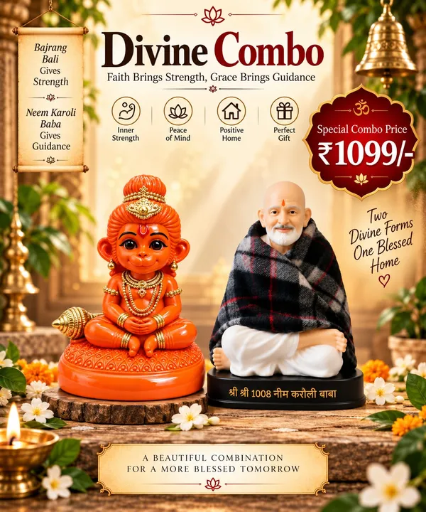 Divine_Blessings_Combo_Hanuman_Ji_Neem_Karoli_Baba_Idol_Set_Default_Title