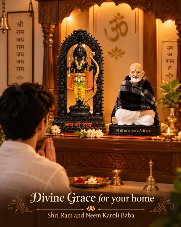Divine_Blessings_Combo_Lord_Ram_Neem_Karoli_Baba_Idol_Set_Default_Title