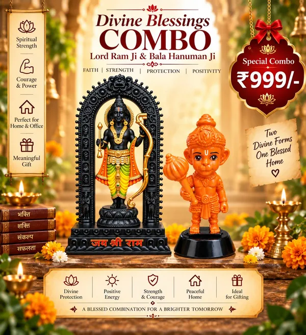Divine_Blessings_Combo_Lord_Ram_Ji_Bala_Hanuman_Ji_Idol_Set_Default_Title