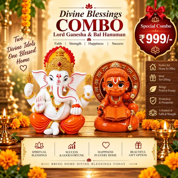 Divine_Blessings_Combo_Lord_Ganesha_Bal_Hanuman_Idol_Set_Default_Title