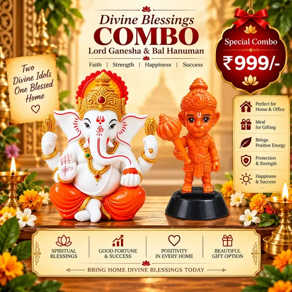 Divine_Blessings_Combo_Lord_Ganesha_Bal_Hanuman_Idol_Set_Default_Title