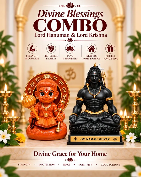 Divine_Blessings_Combo_Lord_Hanuman_Lord_Shiva_Idol_Set_Default_Title