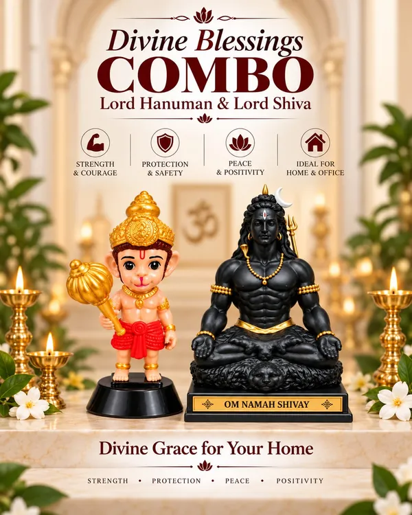 Divine_Blessings_Combo_Lord_Hanuman_Lord_Shiva_Idol_Set_Default_Title