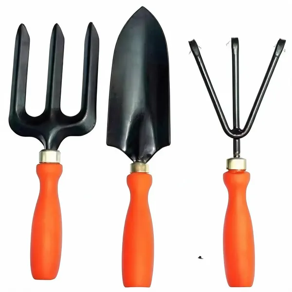 AGT_Garden_Tool_Set_Garden_Tool_Kit_-_3_Tools_-_Cultivator,_Garden_Fork,_Trowel_Garden_Tool_Kit_(3_Tools)
