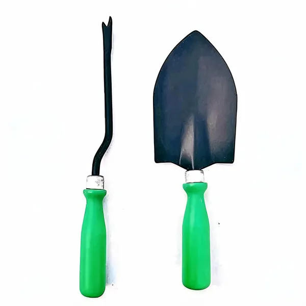 AGT_Garden_Tools_Set_of2_Trowel,_Weeder,_Khurpi_(Multicolour,_2_Pieces)_Garden_Tool_Kit_Garden_Tool_Kit_(2_Tools)