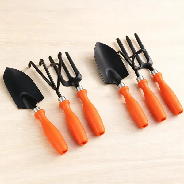 AGT_Garden_Tool_Set_Big_Trowel,_Hand_Fork,_Hand_Rake_for_Gardening_Garden_Tool_Kit_(3_Tools)