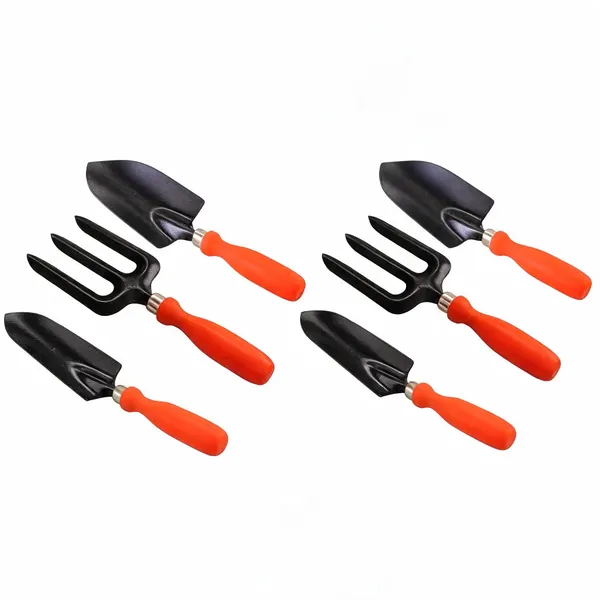 AGT_Set_Hand_Fork,_Small_Trowel_&_Big_Trowel_Garden_Tool_Kit_(3_Tools)