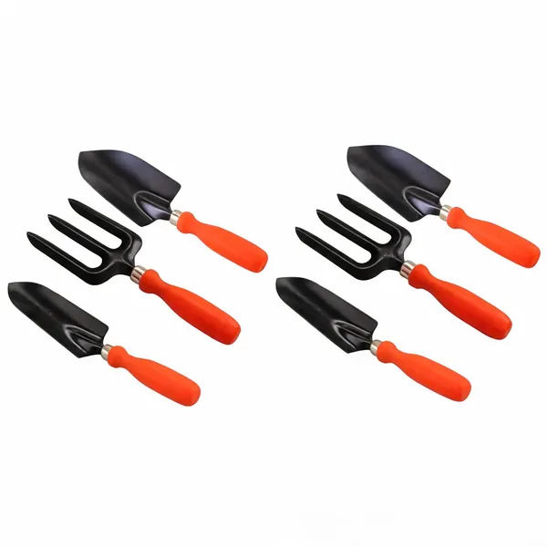 AGT_Set_Hand_Fork,_Small_Trowel_&_Big_Trowel_Garden_Tool_Kit_(3_Tools)