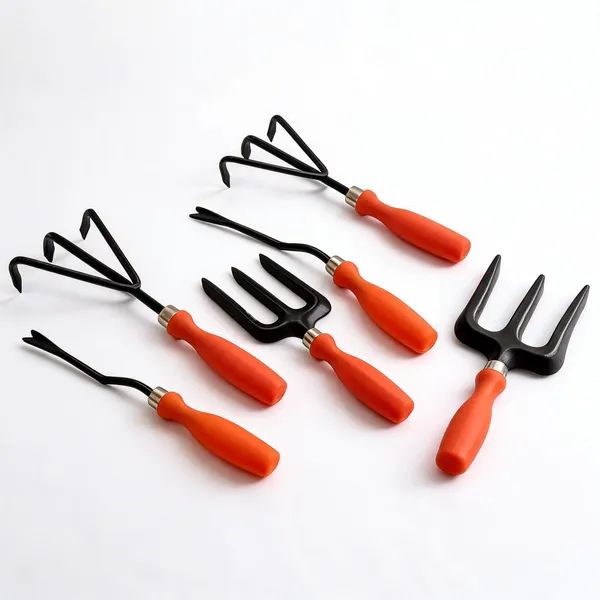 AGT_Garden_Tool_Set_Hand_Fork,_Weeder/Cultivator_&_Hand_Rake_for_Gardening_Garden_Tool_Kit_(3_Tools)