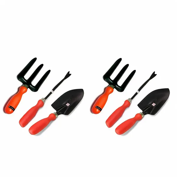 AGT_3_Multiple_Garden_Tools_Comfort_Grip_Wooden_Handles_Garden_Tool_Kit_(3_Tools)