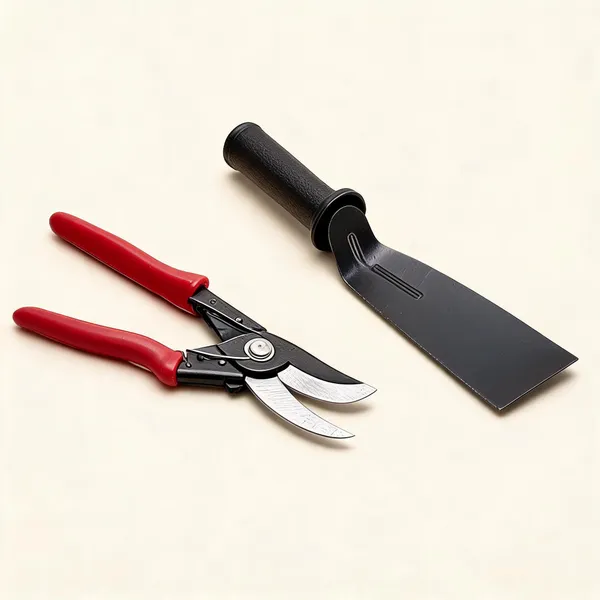 AGT_Garden_Tool_Set_Khurpi_&_Pruner/Cutter_Garden_Tool_Kit_(2_Tools)