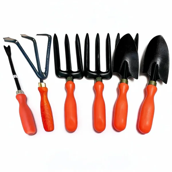 AGT_Garden_Tool_Weeder,_Trowel,_Khurpi_Khurpa,_Cultivator,_Fork_Gardening_Tools_Set_Garden_Tool_Kit,_Pack_of_4_Garden_Tool_Kit_(4_Tools)