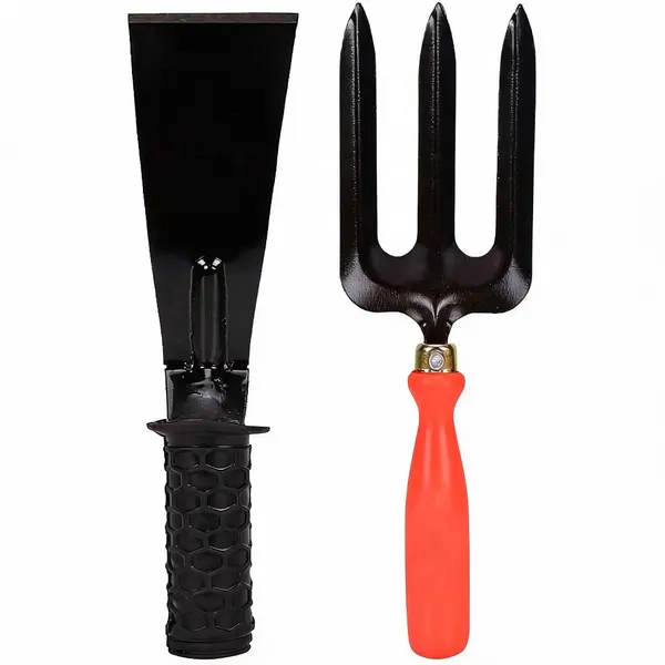 AGT_Garden_Tool_Kit_Fork_&_Garden_Trowel_Khurpi_Gardening_Tools_Garden_Tool_Kit_(2_Tools)