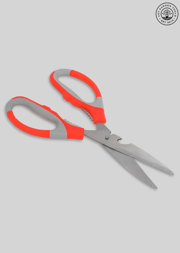 AGT_Pruner_Cutter_Scissor_Set_-_Grass_Leaf_Cutter_For_Lawn_Garden_Tool_Kit_(2_Tools)