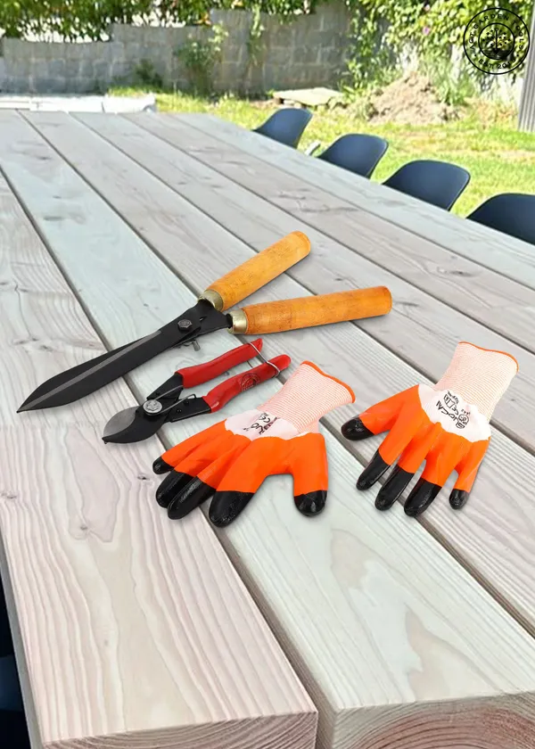 AGT_Cutter_Scissor_For_Grass_Heavy_Cutter_&_Gloves_Combo_Gloves_Garden_Tools_Combo_Garden_Tool_Kit_Garden_Tool_Kit_(3_Tools)