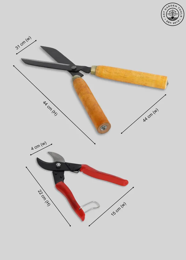 AGT_Cutter_Scissor_For_Grass_Heavy_Cutter_&_Gloves_Combo_Gloves_Garden_Tools_Combo_Garden_Tool_Kit_Garden_Tool_Kit_(3_Tools)