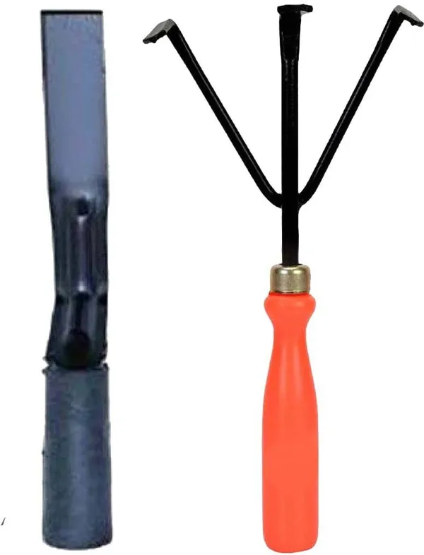 AGT_Cultivator_Trowel_Khurpi_Combo_Gardening_Tools_Kit_Garden_Tool_Kit_(2_Tools)